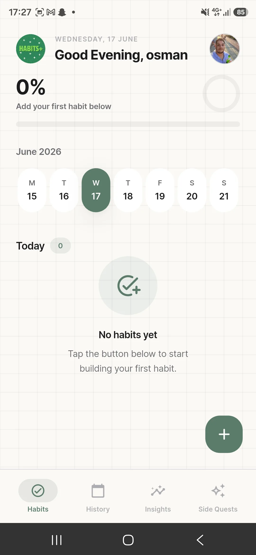 Habits+ — screenshot 1